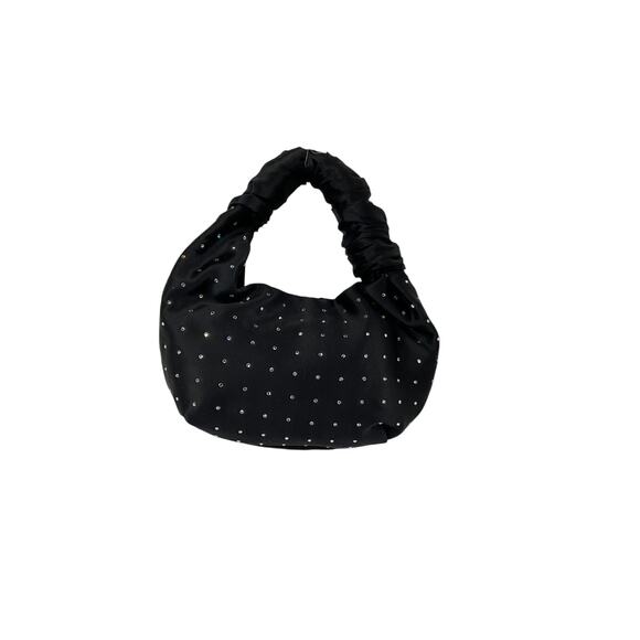 Neous 'Neptune' Black Mini Crystal Bag - Picture 3 of 4